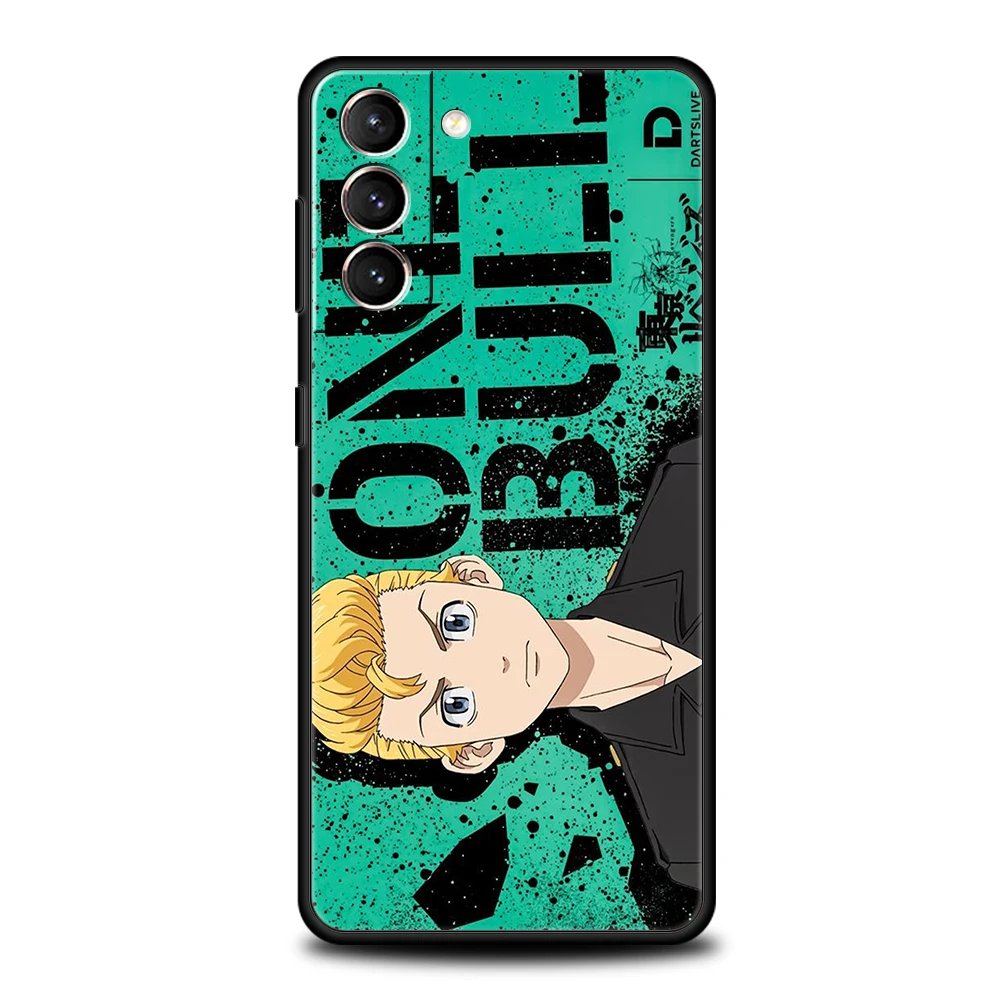 Tokyo R-Revengers A-Avengers Case for Samsung Galaxy S24 S23 S22 S20 S21 FE Ultra S10 S10E S9 S8 Plus 5G Silicone Phone Cover