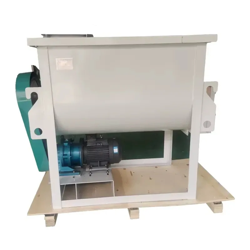 500L Horizontal Animal Feed Mixer Multifunctional Energy Saving Easy Operation