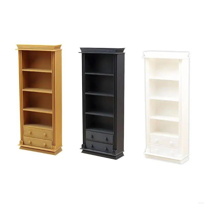 1:12 Scale Miniature Multilayer Shelf Model Figurine For Doll House Decoration Scene Setting Landscape Accessories A2UB