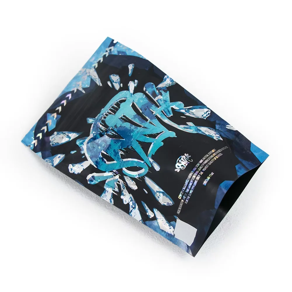 Custom Irregular Shape Mylar Bag | 3.5g Die Cut Pouch | Resealable Zipper Packaging for Candy, Gummies & Snack Food