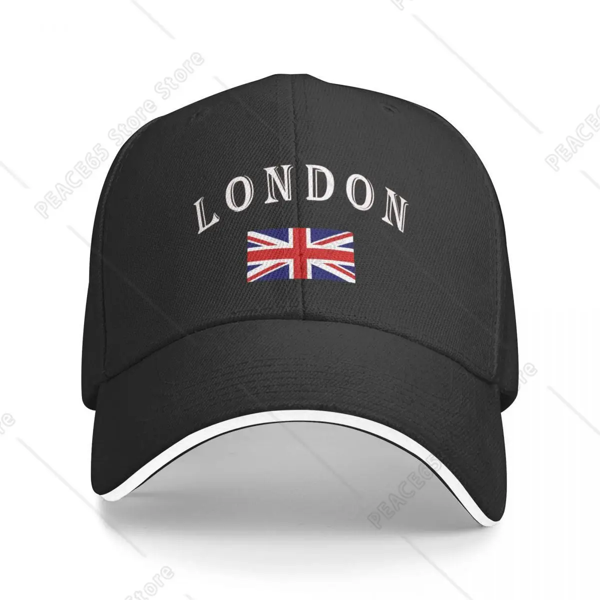 

Unique Design London UK Flag Adjustable Baseball Cap For Women Classic High-end Female Snapback Caps Hip Hop Street Tide Sun Hat