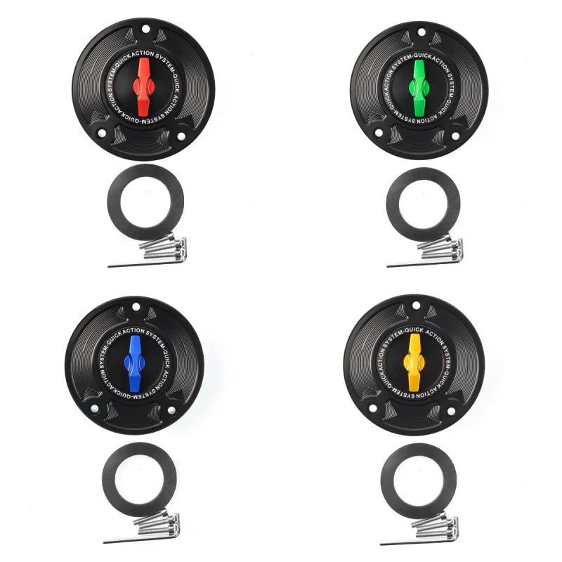 For Suzuki HAYABUSA GSXR 600 750 1000 K1-K8 SV650/X SV 1000/S Keyless Quick Release Motorcycle Tank Fuel Caps Gas Cover Case