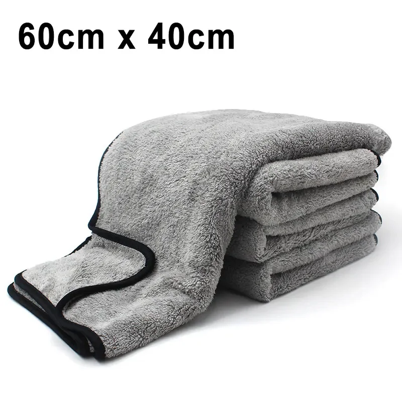 SEAMETAL Microfiber Autowashanddoek Ultrazachte autopoetsdoeken Hoog absorberende droogdoek Washanddoek voor autodetaillering
