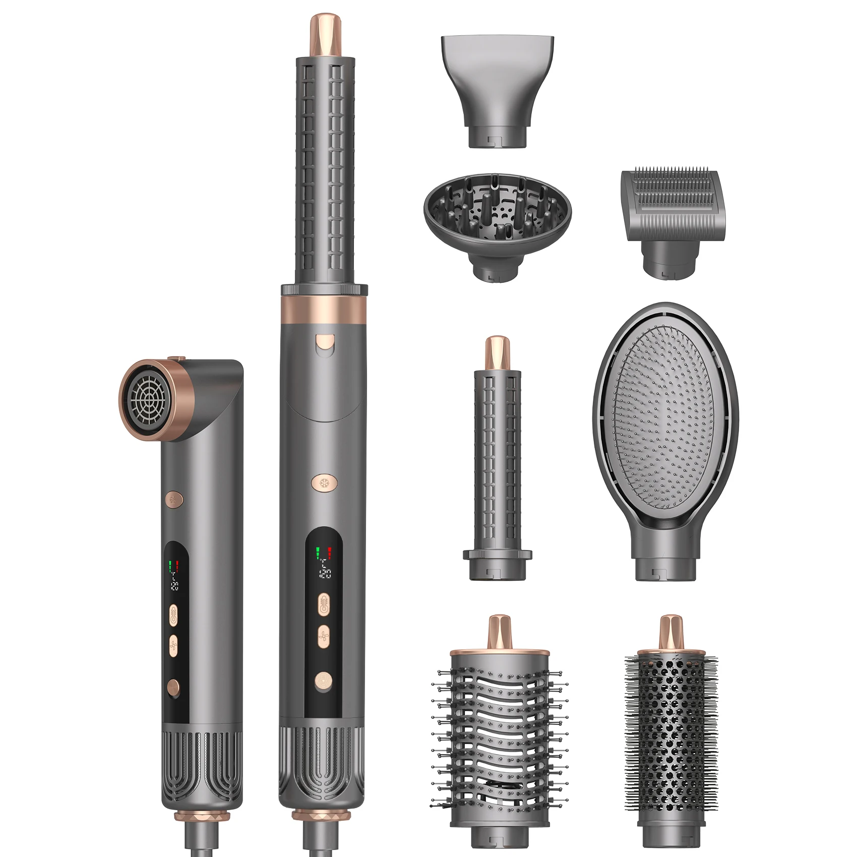 

Professional Hot Air Styling Brush Technology Fast Drying Suitable for All Hair Types Lightweight Design