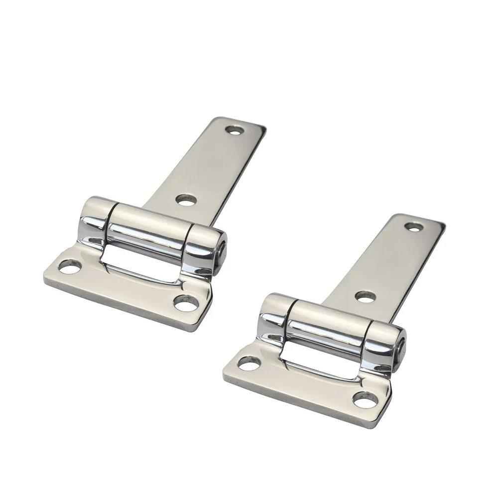 2PCS 135mm T Hinge 304 Stainless Steel Marine Boat Yachts Hardware Door Hinges For Container