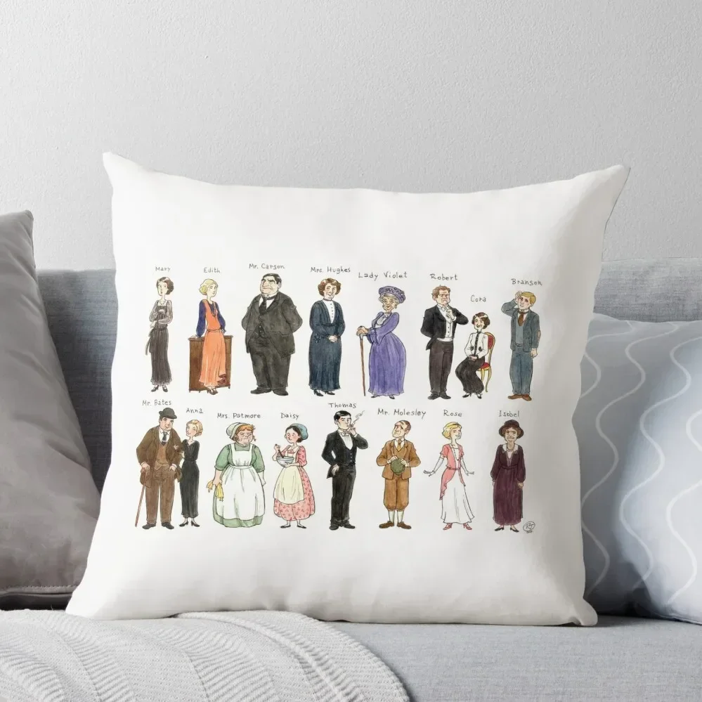 

Downton A. Portraits Throw Pillow Covers For Sofas Decorative Sofa Cushion Decorative pillowcase Luxury Sofa Cushions Pillow