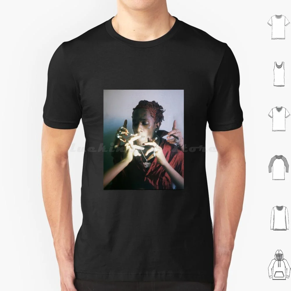 Smoking Filled With Hands #2 Poster T Shirt Big Size 100% Cotton Thugga Luv Quavo Cool Travis Kany Trends Jeffery Hiphop Thug