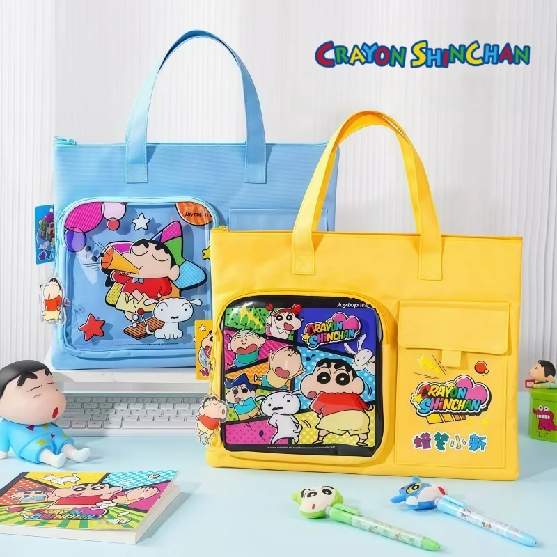 

Crayon Shin-chan Tutorial Shopping Bag Large-capacity Student Lunch Bag Waterproof Handbag Multi-functional Festival Gifts