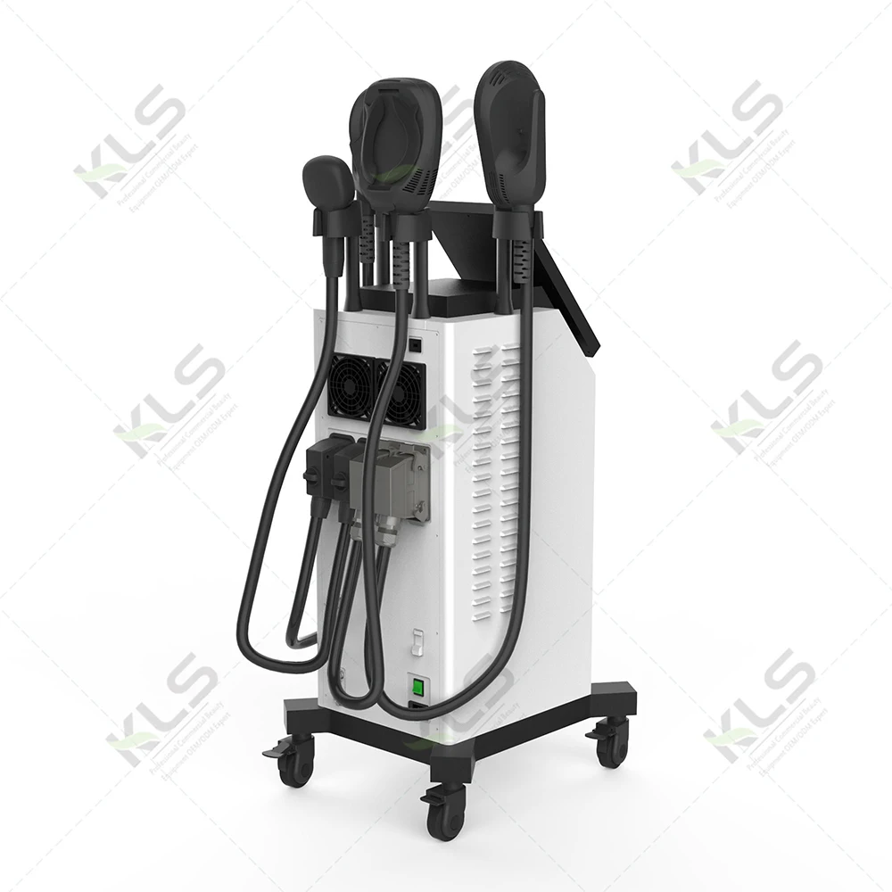 New Lose Weight Instrument Professional High Intensity EMS Fat Reduction Build Muscle Body Stimulate Sculpting Machine