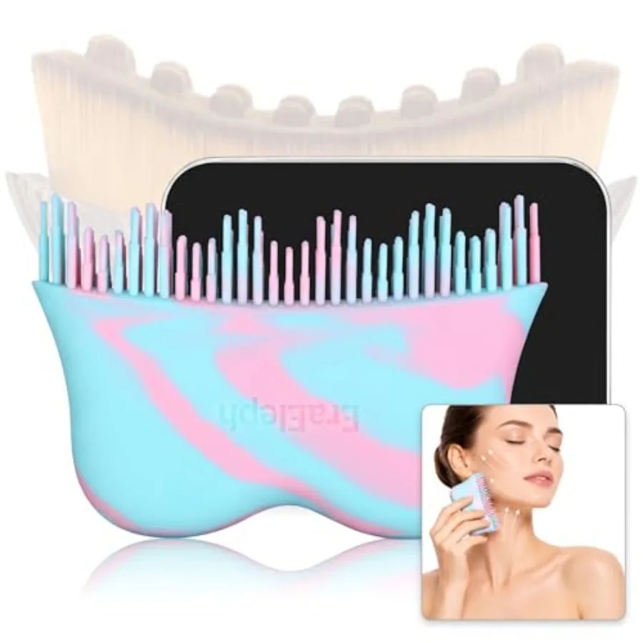 

Lympatic Contour Face, 2026 New Silicone Lympatic Drainage Masr, Dry ernative to Gua Sa Face and Body