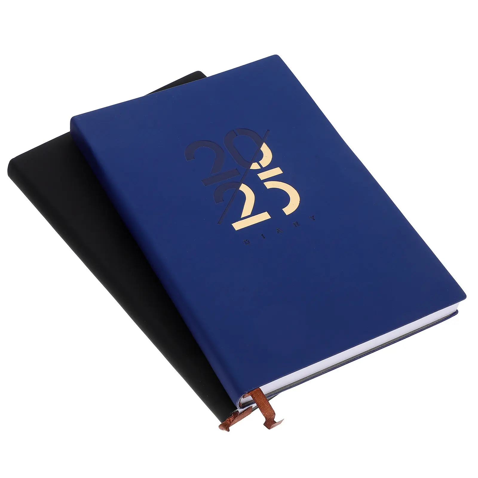 2025 Planner Notebook 2pcs Modern Weekly Monthly Daily Layout Portable Academic Office Household Planning Book