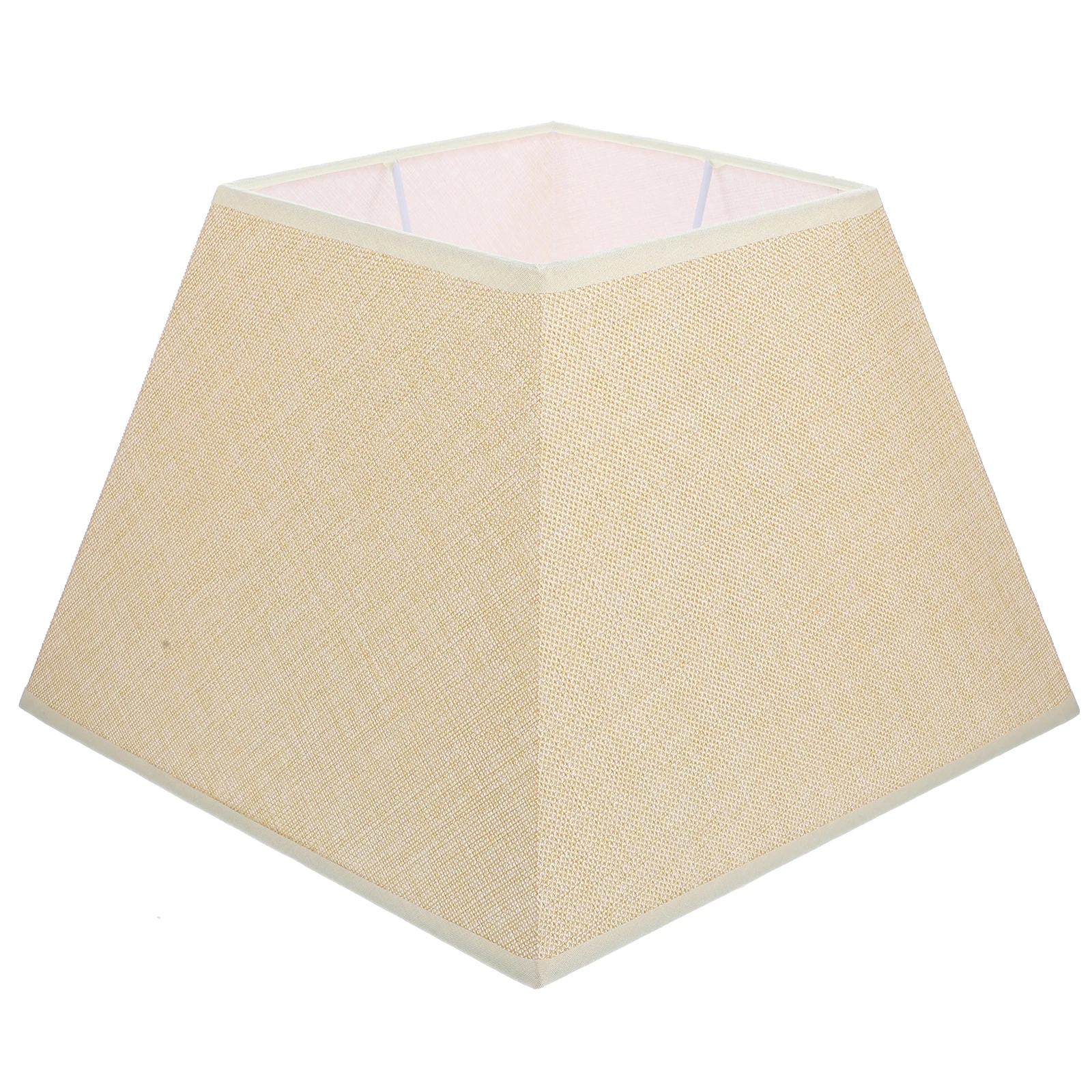 Fabric Lampshade Decorative Wall Dust Guard Lampshades for Table Square Elegant Warm Atmosphere