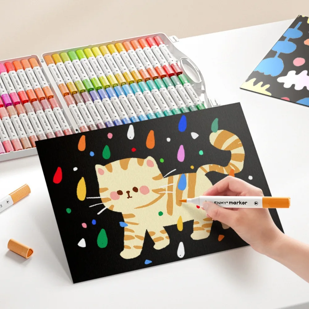 

Fineliner Drawing 24/36/48/60/80 Colors Art Marker Pens Hook Liner Gel Pen Dual Tip Brush Acrylic Paint Marker Archival Ink