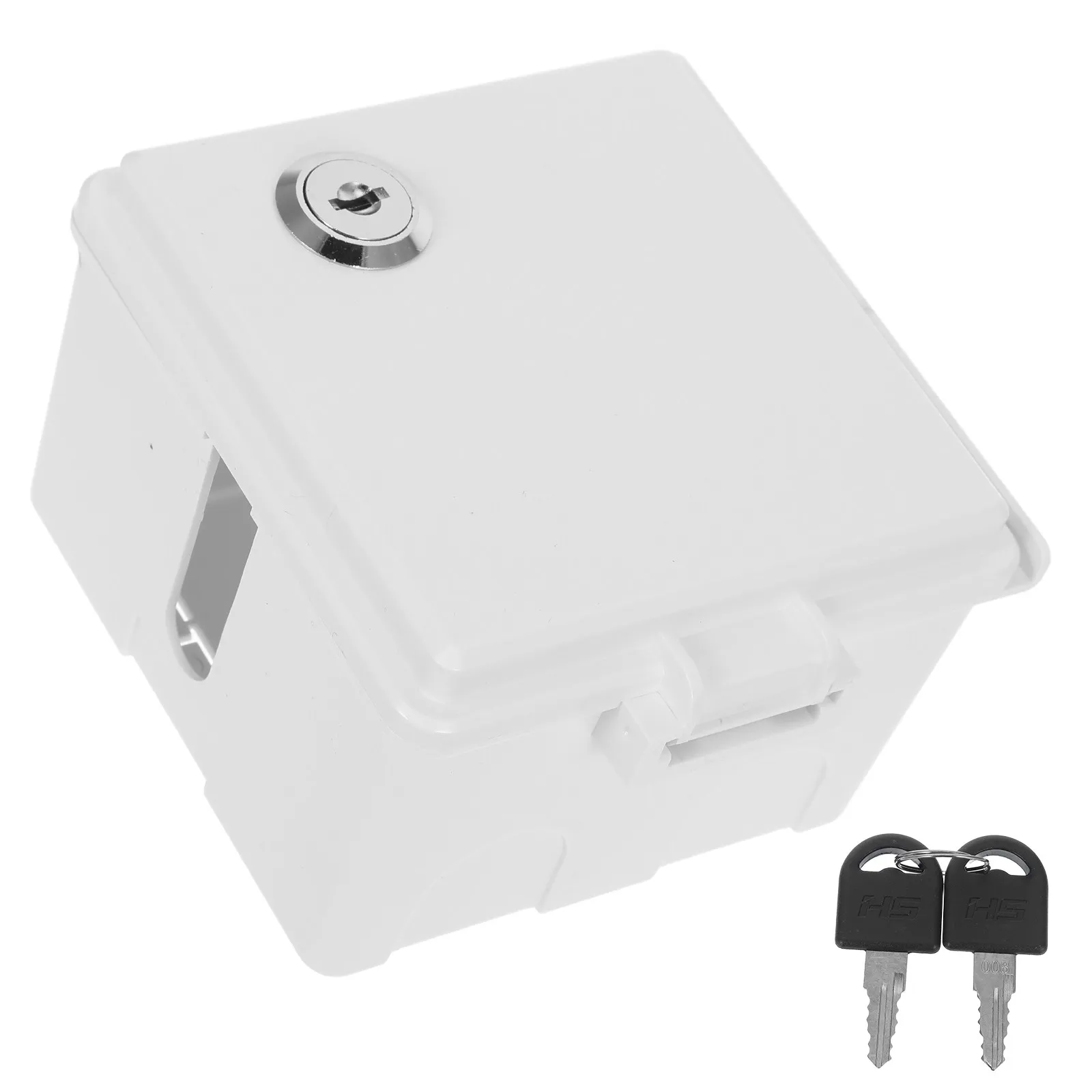 

Weatherproof Outdoor Outlet Lock Box Waterproof Receptacle Cover for Garden Patio Garage Poolside Secure Electrical Connection