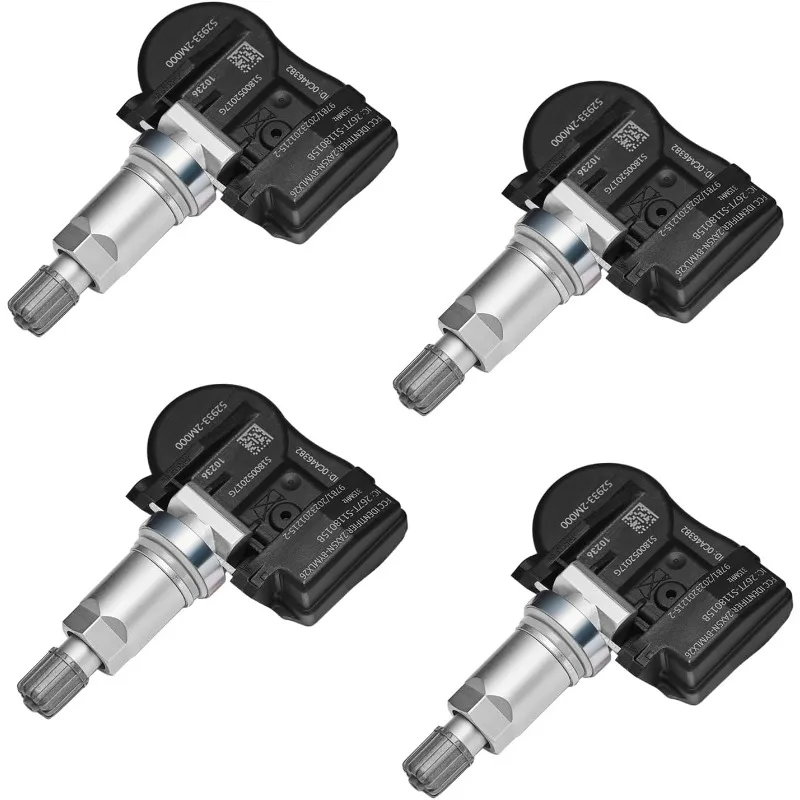 4 pçs 4250a225 carro tpms sensor de pressão dos pneus para mitsubishi lancer outlander chrysler dodge jeep peças de automóvel