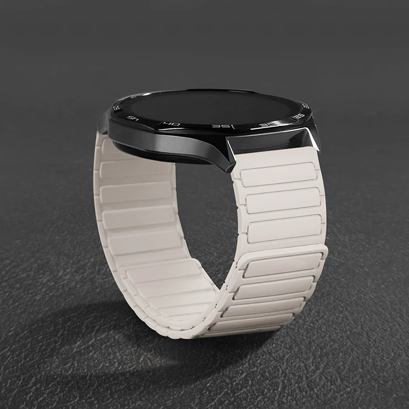 18mm 20mm 22mm watch Strap for Samsung Galaxy Watch 7 FE 6 5 4 6 Classic magnetic Silicone Bracelet correa Huawei GT6 5 4 3 pro