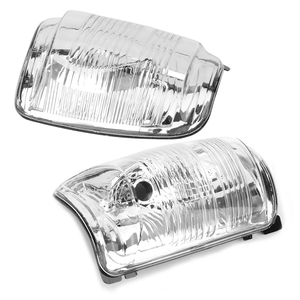 Backup Mirror Light Lens Cover Exterior Rearview Door Wing Mirror Indicator Lens Clear Fits for  Transit MK8 2014+ view 2
