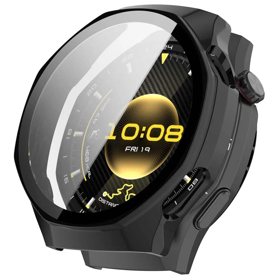 PC-Gehäuse + Panzerglasfolie für Huawei Watch GT 7 Pro 46mm Vollständige Schutzhülle für Huawei GT 7 Pro Displayschutzfolie – Detail 4