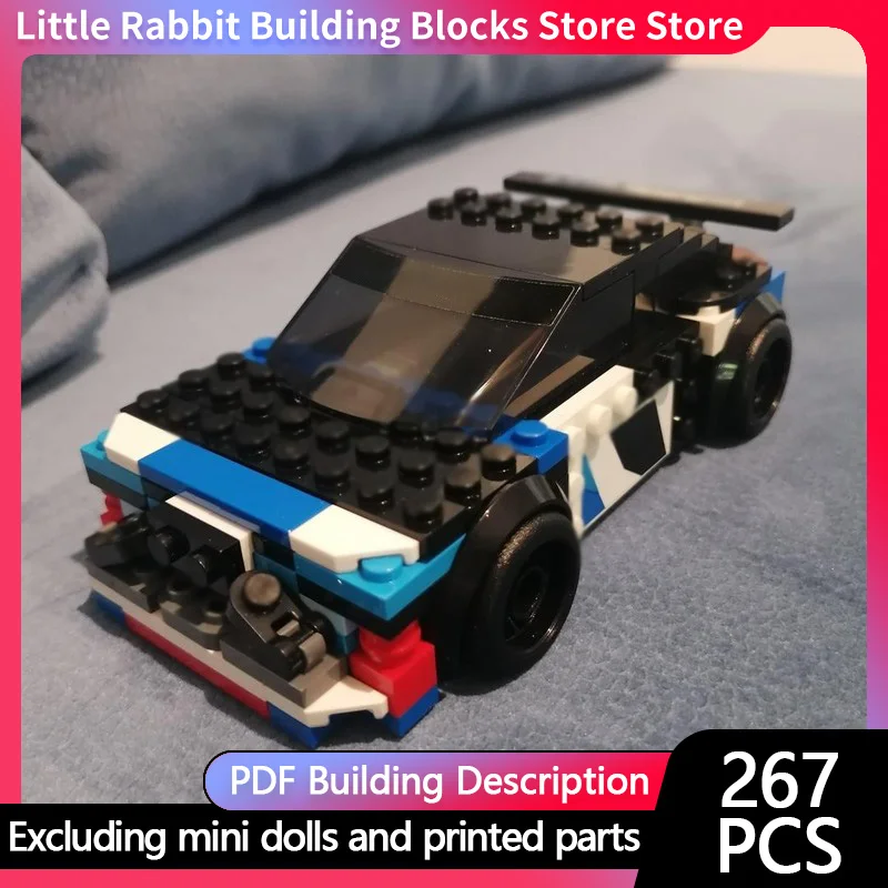 Speed Racing Car Model MOC Building Bricks Urus High-Performance Sports Car Modular Technology Children Holiday Gifts Toys Suit