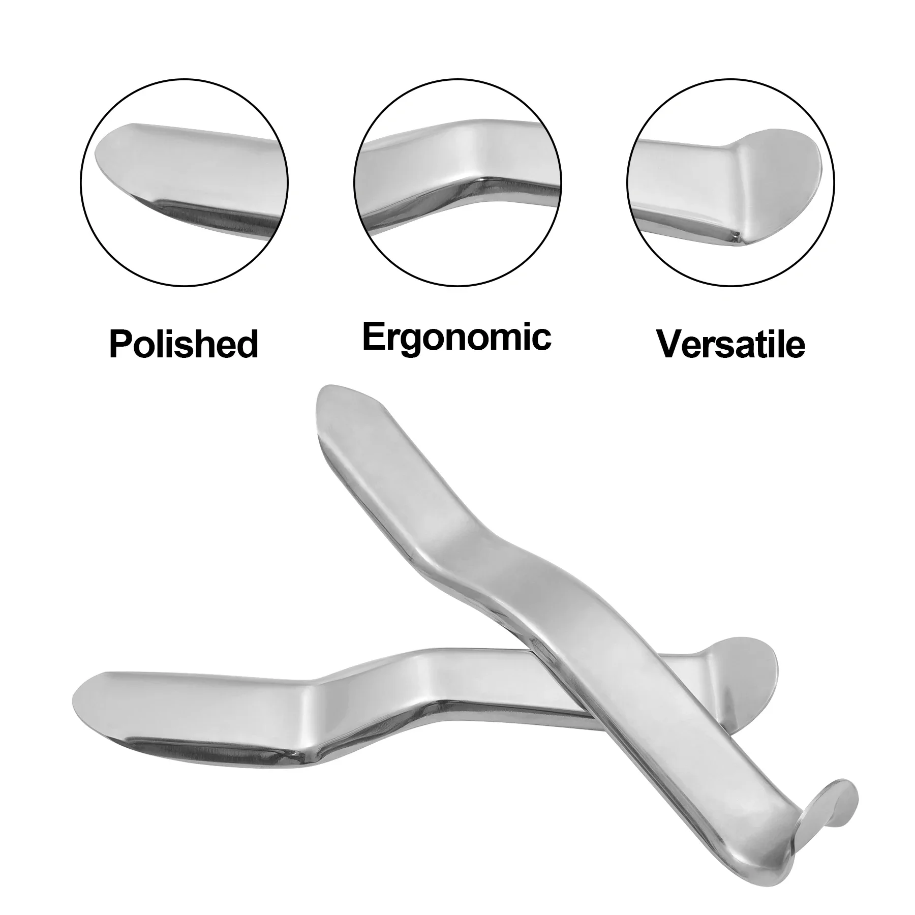 

1Pc Dentistry Lip Cheek Retractor S Shape Stainless Steel Oral Planting Instruments Metal Lip Hook Clamps Oral Dentist Tools