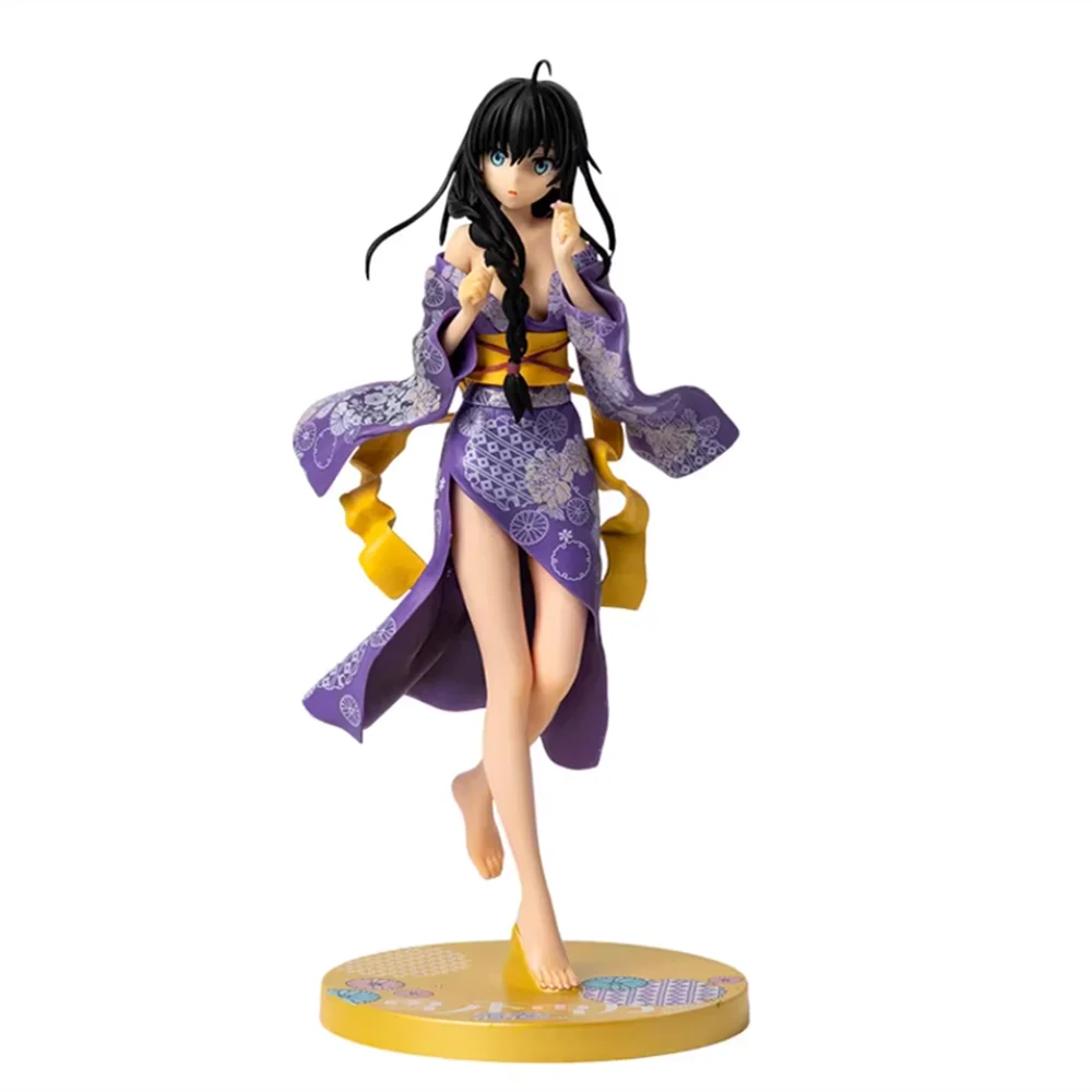 

26 см Фигурка аниме-персонажа Юкино Юкиношита из «Моя подростковая романтическая комедия не может быть хуже» (Yahari Ore no Seishun Love Yui), модель-кукла, игрушка