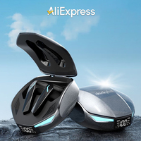 Thinkplus XT53 Wireless Gaming Earphones Bluetooth 5.4 LED Digital Display Waterproof Earbuds Noise Cancelling Headset Lenovo