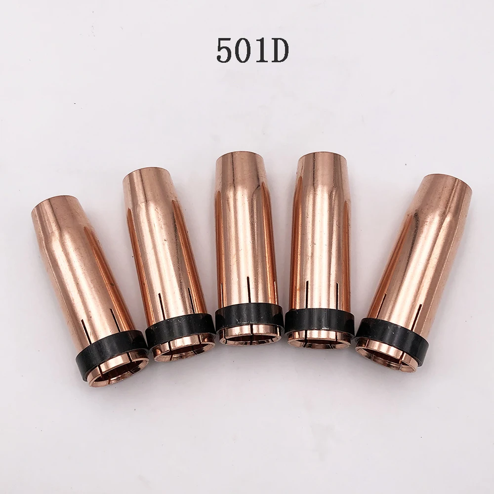 5pcs Mig Water Cooled Welding Torch Binzel Type MB 501D Consumables 145.0085 Nozzle Conical