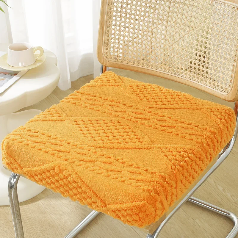 40 سنتيمتر الاطفال كرسي مرتفع وسادة للمقعد شتاء دافئ المرجان الصوف الإسفنج وسادة الارتفاع رفع كرسي طعام الطفل الداعم كرسي وسادة #5