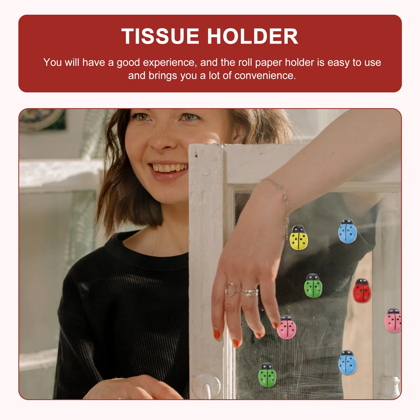 100 قطعة الخنفساء الخشبية الصغيرة مقاوم للماء الخنفساء الخشبية ل ديكور تررم الملونة عطلة الديكور لتقوم بها بنفسك دمية مصغرة