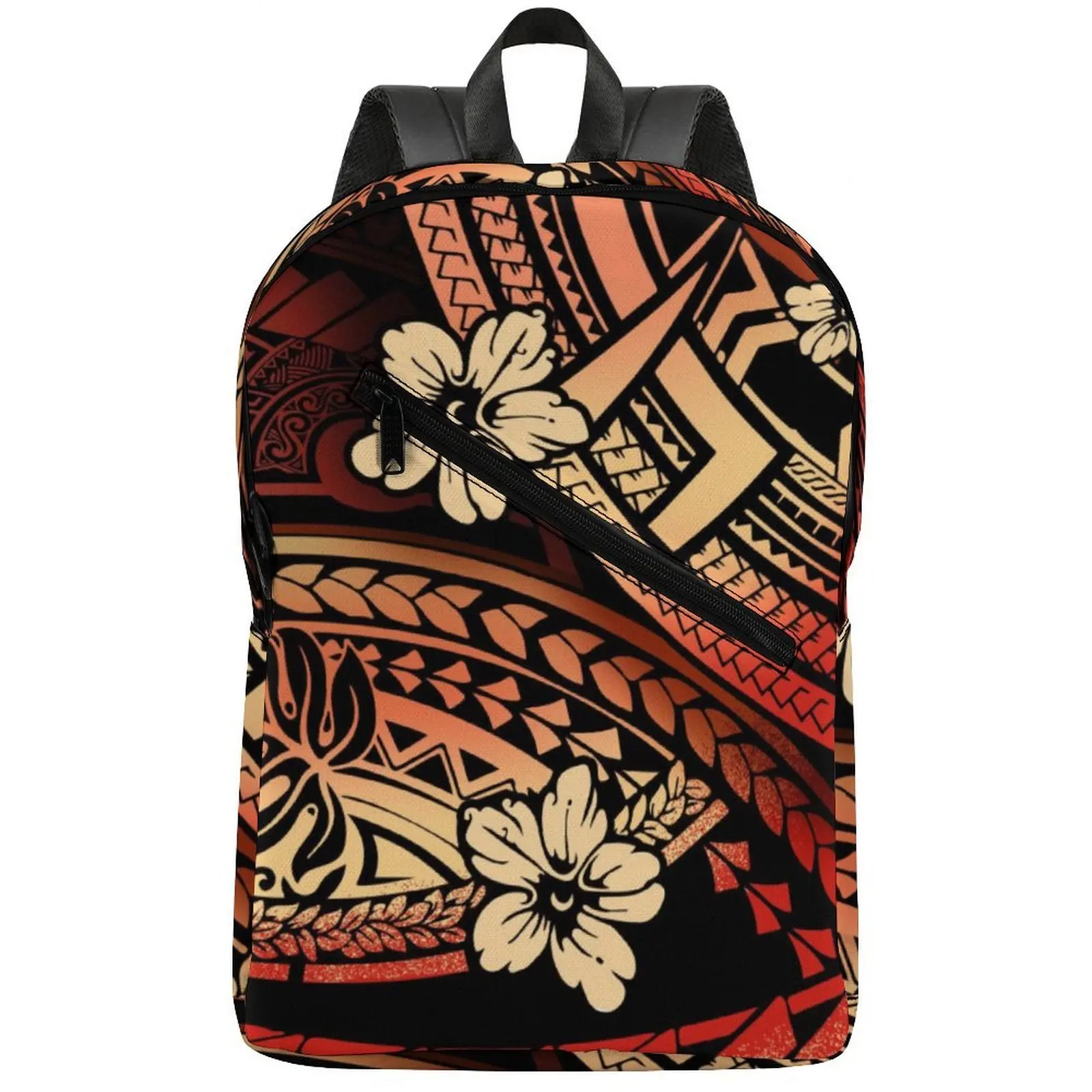 

Рюкзак Pacific Islands Plumeria с индивидуальным рисунком, высококачественная прочная износостойкая сумка для хранения для полинезийских путешествий