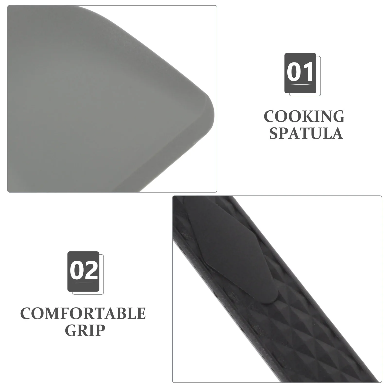 

1pc Food Grade Silicone Spatula Non Stick Kitchen Cooking Wok Heat Resistant Non-Stick Pan Multi-Function Spatulas Long Handle