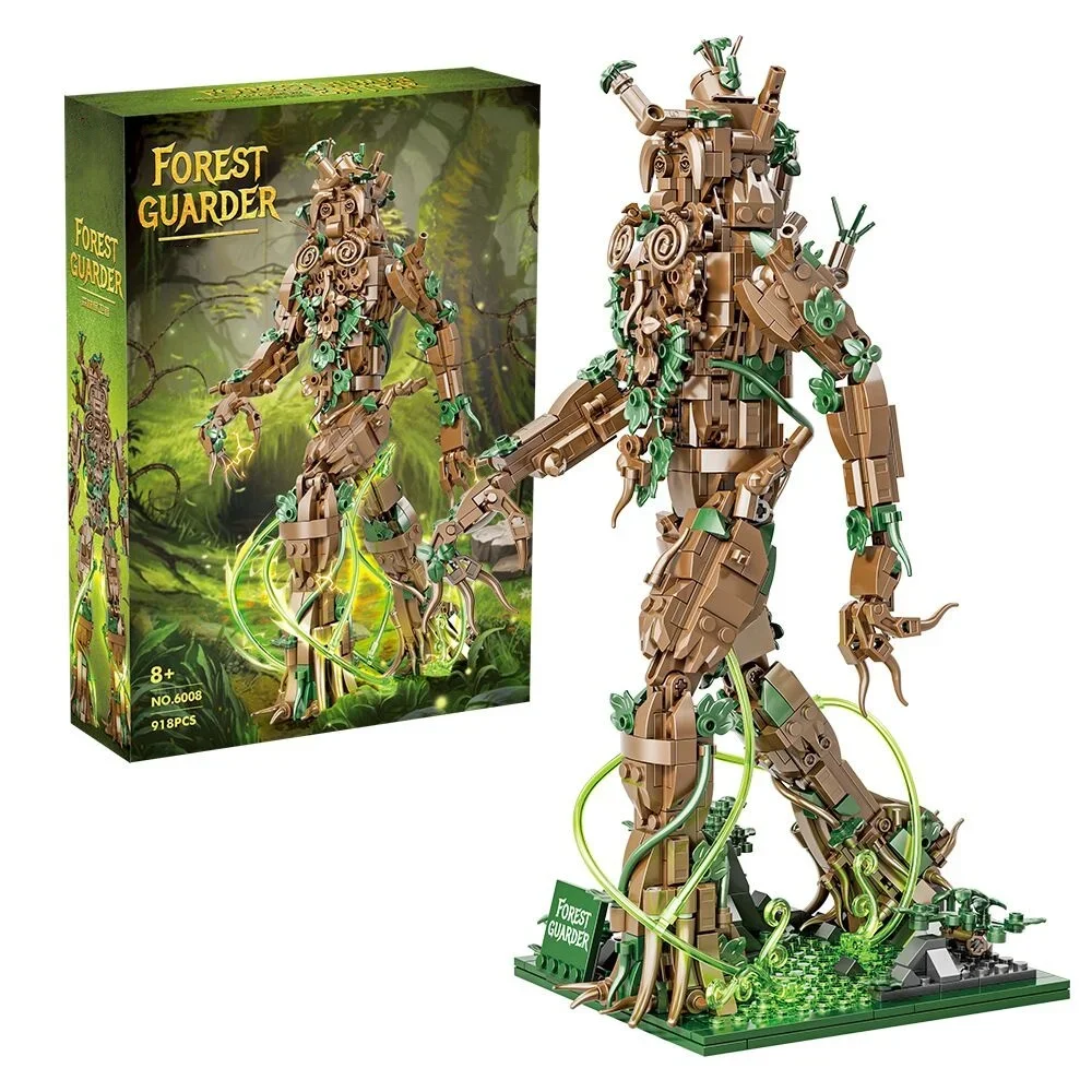

Creative Magic Movie Forest Mumen Enter Model Building Block Set Expert LOTR Ideas Decor Bricks MOC Assembly Toys For Kids Gifts