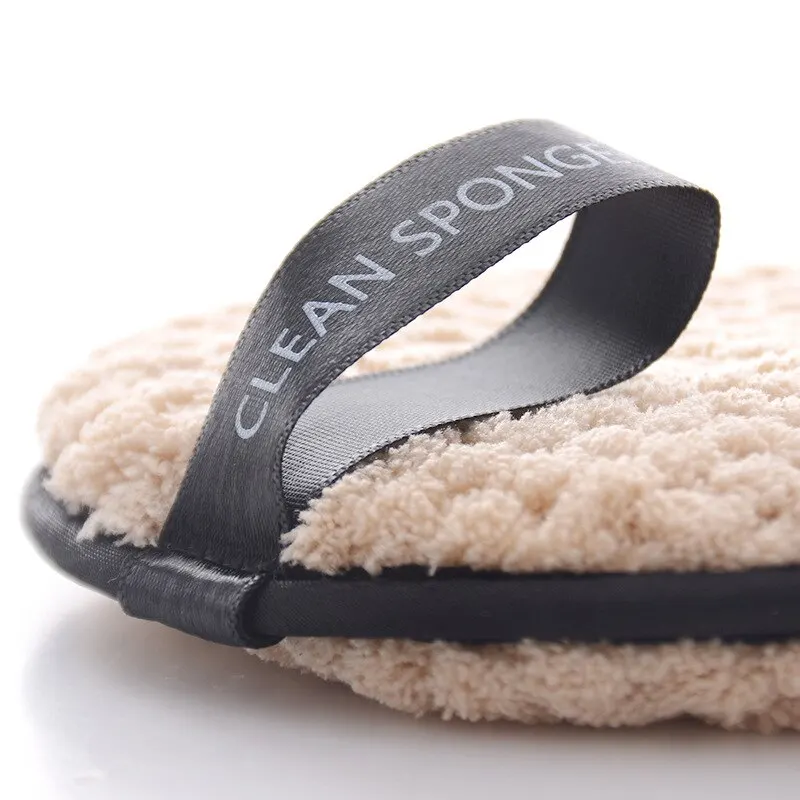 4PCS Struccante Tampone di cotone in microfibra Cosmetici Lavabile Asciugamano per trucco Spugna per pulizia Strumento per la cura della pelle Struccante e Faci