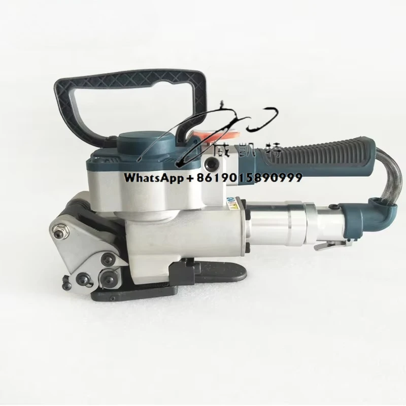 B19 Pneumatic Baler Carton Box Strapping Machine Tool Manual Automatic PET Tensioner Friction Welding Strapping Tool