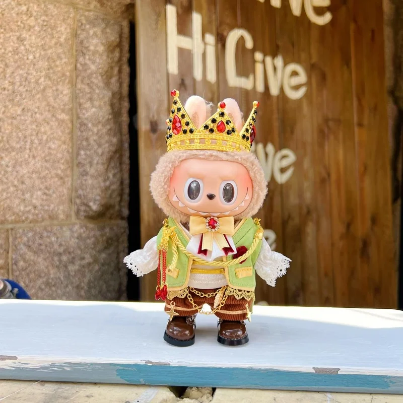 

Для одежды 17 см, одежда Labubu, Heartbeat Macaron, виниловая кукла Labubu, одежда для переодевания или перемены, другая хлопковая одежда для кукол