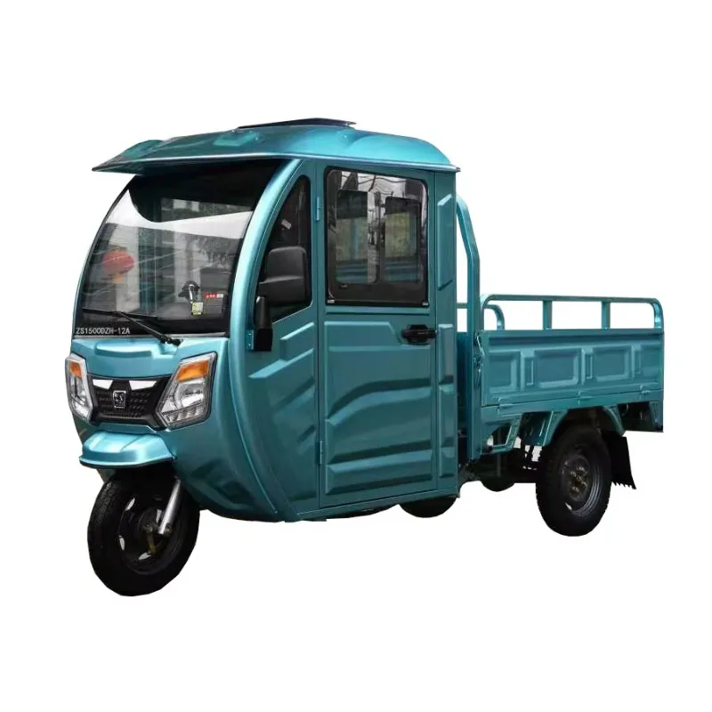 

High Quality Three-Wheel Electric Motorcycle Tricycles Open Body Cargo Chinese Three-Wheelers