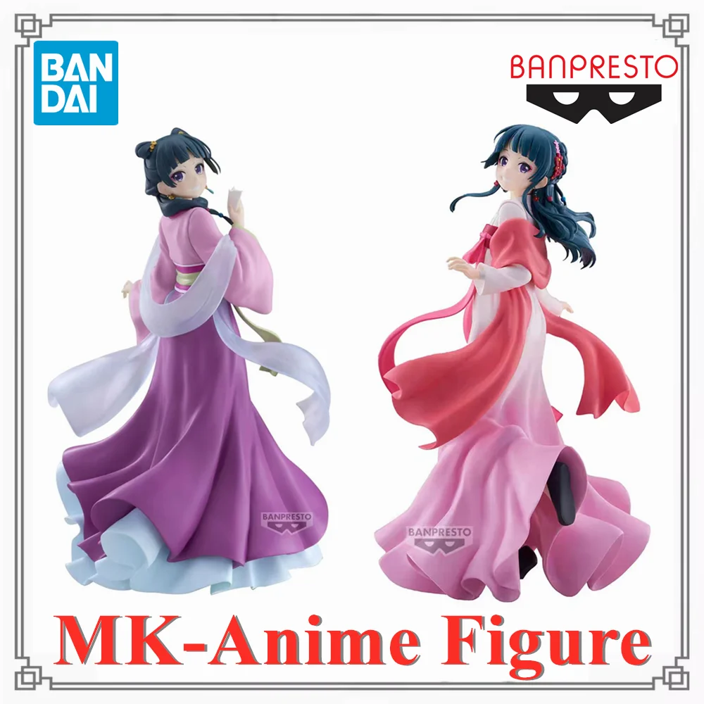 Original bandai anime maomao o diário da boticário kusuriya não hitorigoto figura de ação estatueta brinquedos pvc modelo 13cm coletor