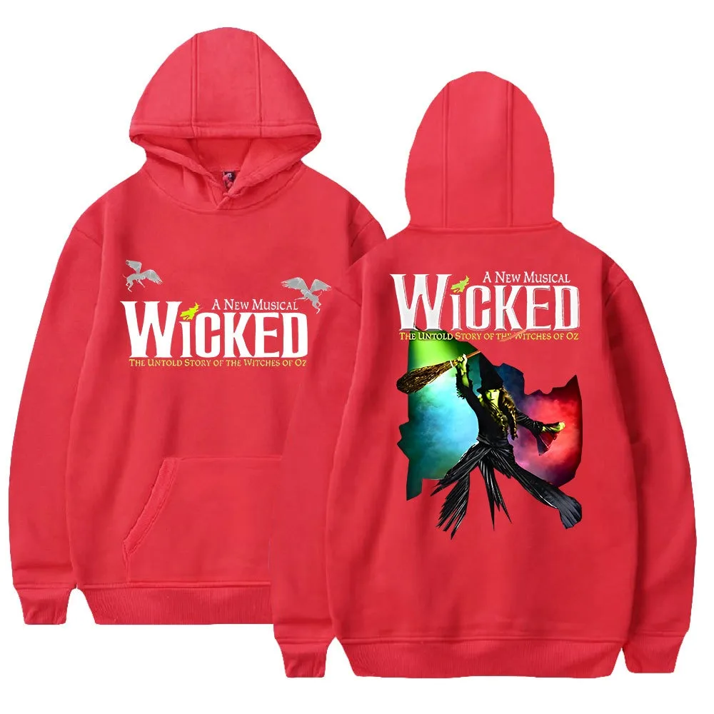 Wicked Hoodies Merch Cosplay Women Men Fashion  Outwear Hoodies Sweatshirts 