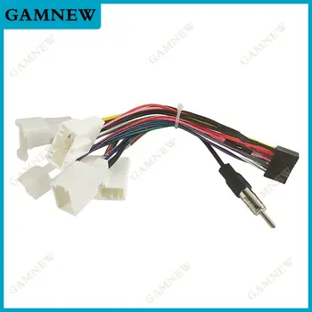 16pinový adaptér kabelového svazku pro autorádio s ISO konektorem pro kabelový svazek stereo přijímače Toyota 10 nejlepší prodej Kabeláž rádia Toyota - №7