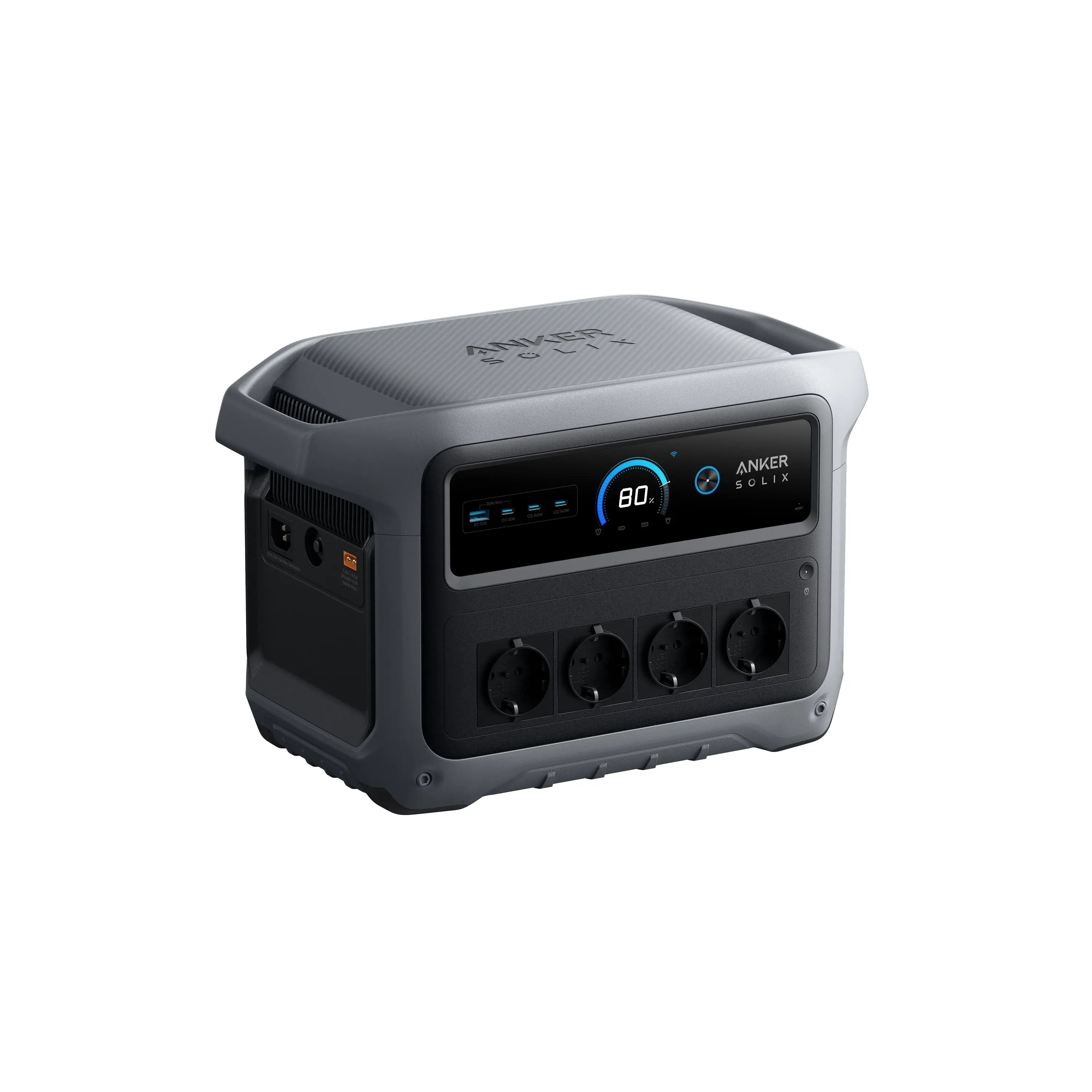 Anker SOLIX C1000 Gen 2 Tragbare Powerstation 1024Wh, 2000W Solargenerator