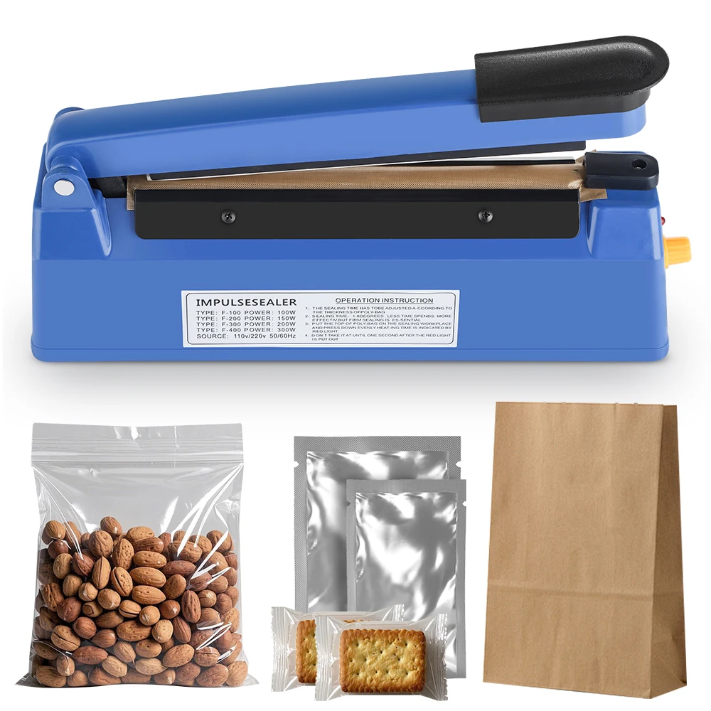 280/200mm 110/220V Heißsiegelmaschine Haushalt Impuls Vakuum & Power Saug Lebensmittel Fleisch Plastiktüte Versiegelung Küche Obst Lagerung