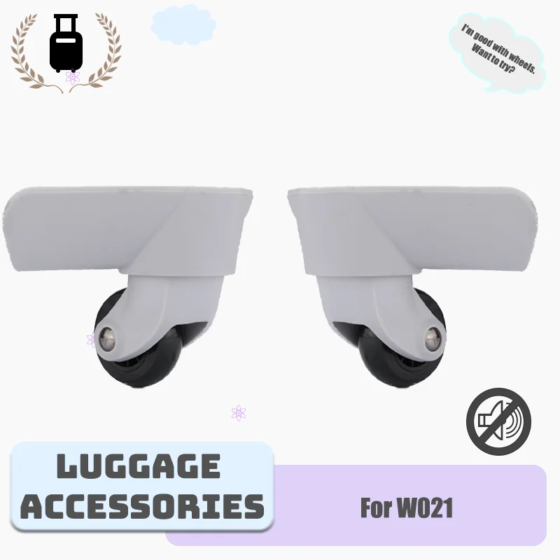 

For W021 Luggage Wheel Replacement – Ultra-Sturdy 360° Swivel Castors The Traveller's Ideal Choice Smooth-Rolling Luggage