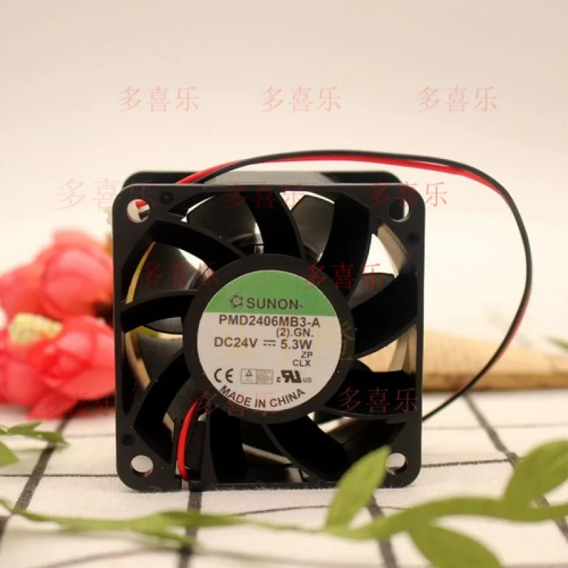 ZMZM     1PS  for  PMD2406PMB3-A 24V 5.3W for inverter dedicated cooling fan FOR # WD8.