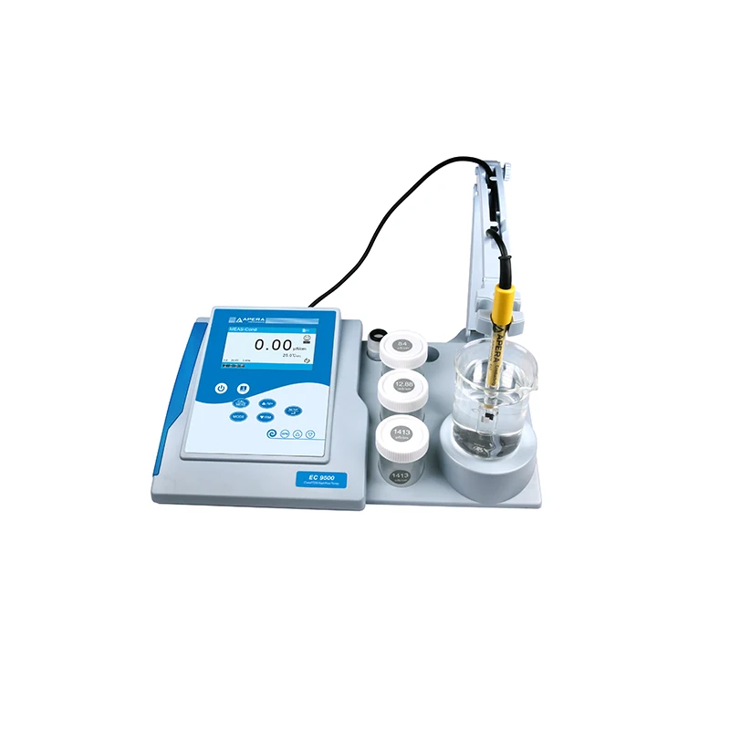 

Настольный измеритель проводимости EC9500, включая гибкий держатель электрода
