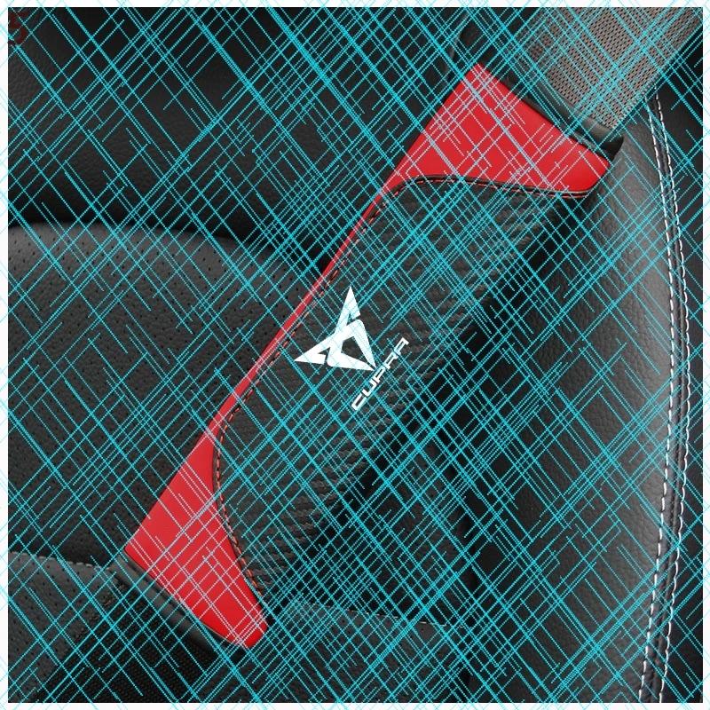 Protector de Cinturón de Seguridad para Coche, Almohadilla de Hombro, Accesorios para Cupra Leon Ibiza Exe 5f Mk3 TARRACO FR Arosa Exeo ST Terramar