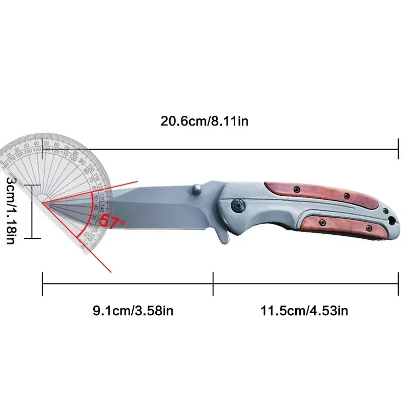 Outdoor Camping Folding Knife Hunting Survival Knife Military Tactics Knife Jungle Pocket Knifes Survival Tool Tool