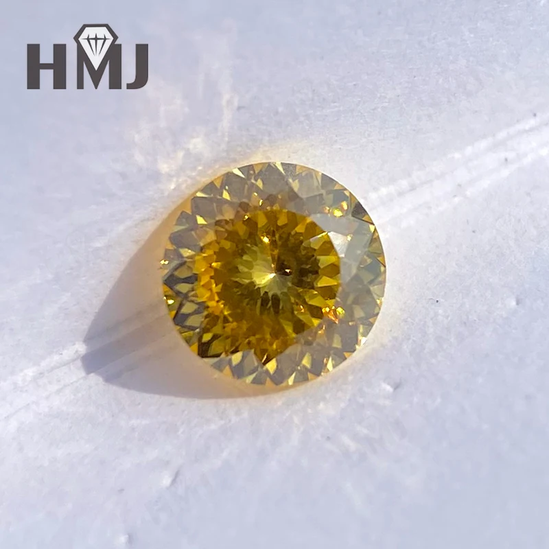 Moissanit-Diamant, mehrfarbig, rund, 100 Facetten, mit GRA-Zertifikat, DIY-Ring, Halskette, Ohrringe für die Schmuckherstellung, Großhandel – Detail 21