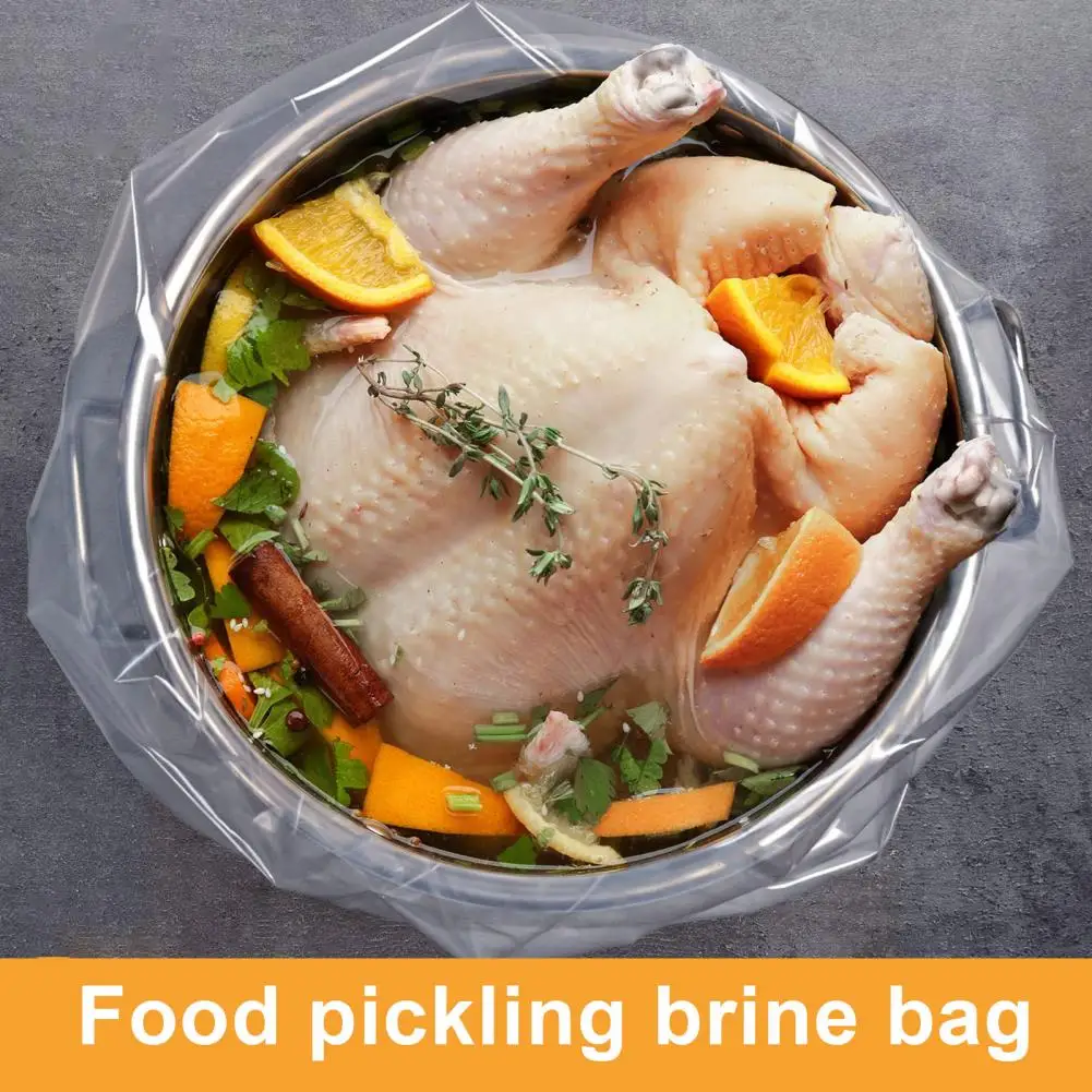 Bpa-free Meat Marinating Bag Food-grade Leak-proof Dust Bags 10 Thickened Pet Food Storage Pickling Brine for Easy for Pieces