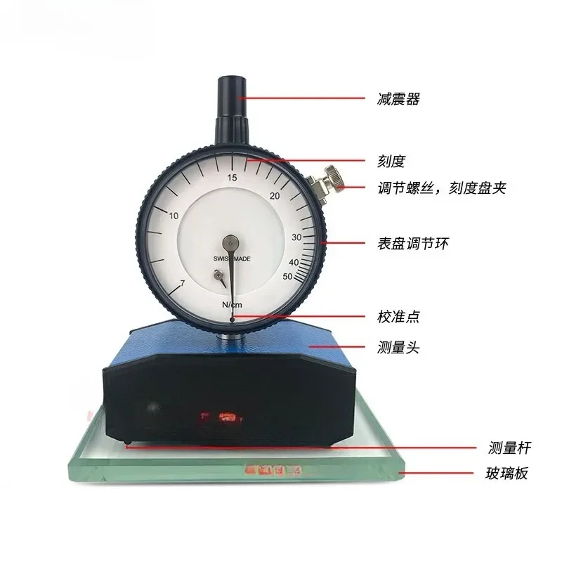 Tensimeter 7-50N 7-80N 10-100N Steel Mesh Tension Tester