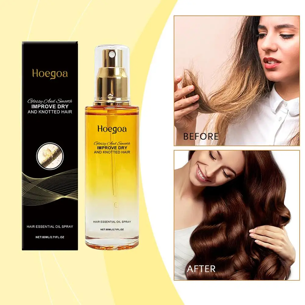 1 قطعة العناية بالشعر رذاذ الزيوت العطرية PreveSnt الرعاية الصباغة مرونة الجلد الجاف العطر Lingering إصلاح الساخن K8Z8